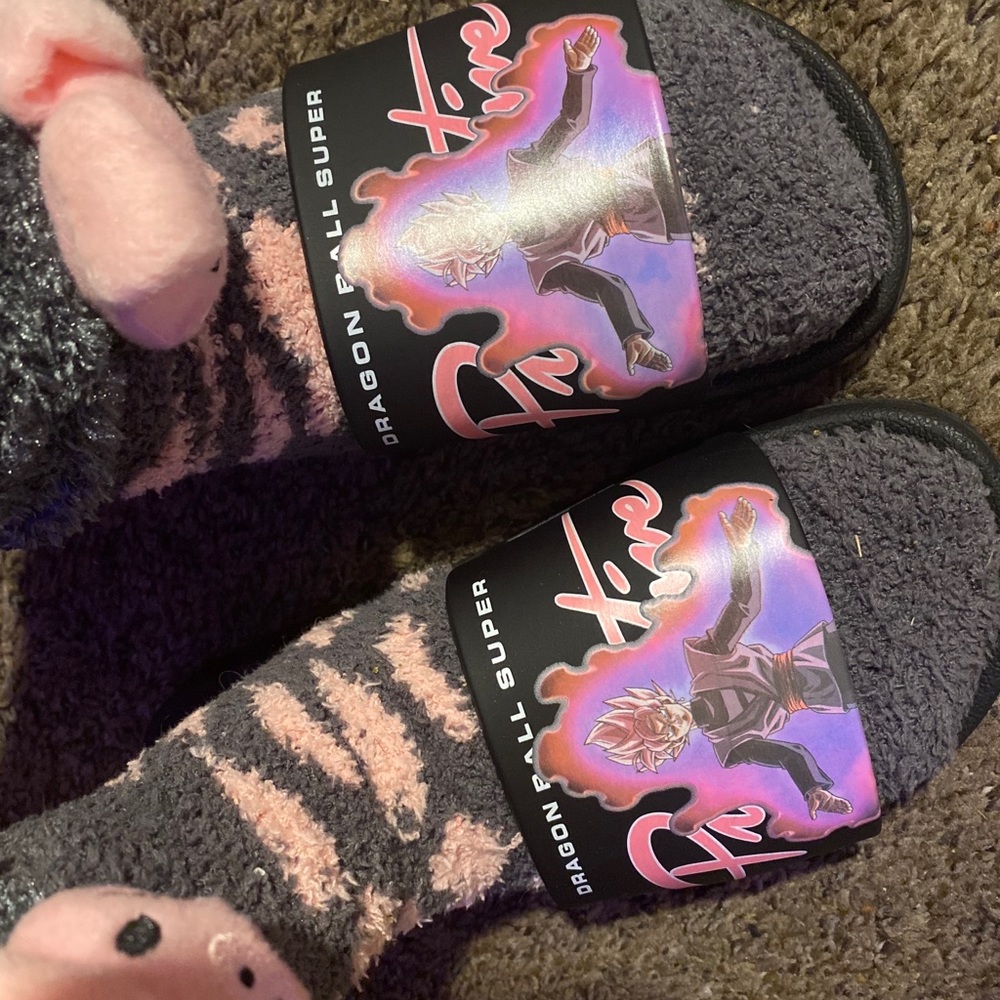 Primitive Skate Goku Black Rose Slides